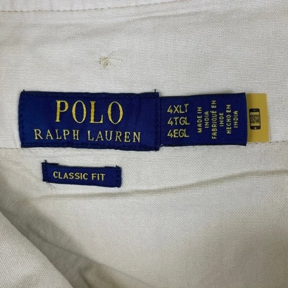 Polo Ralph Lauren Mens 4XLT Classic Fit Natural‎ Cotton Drawstring Pants NEW